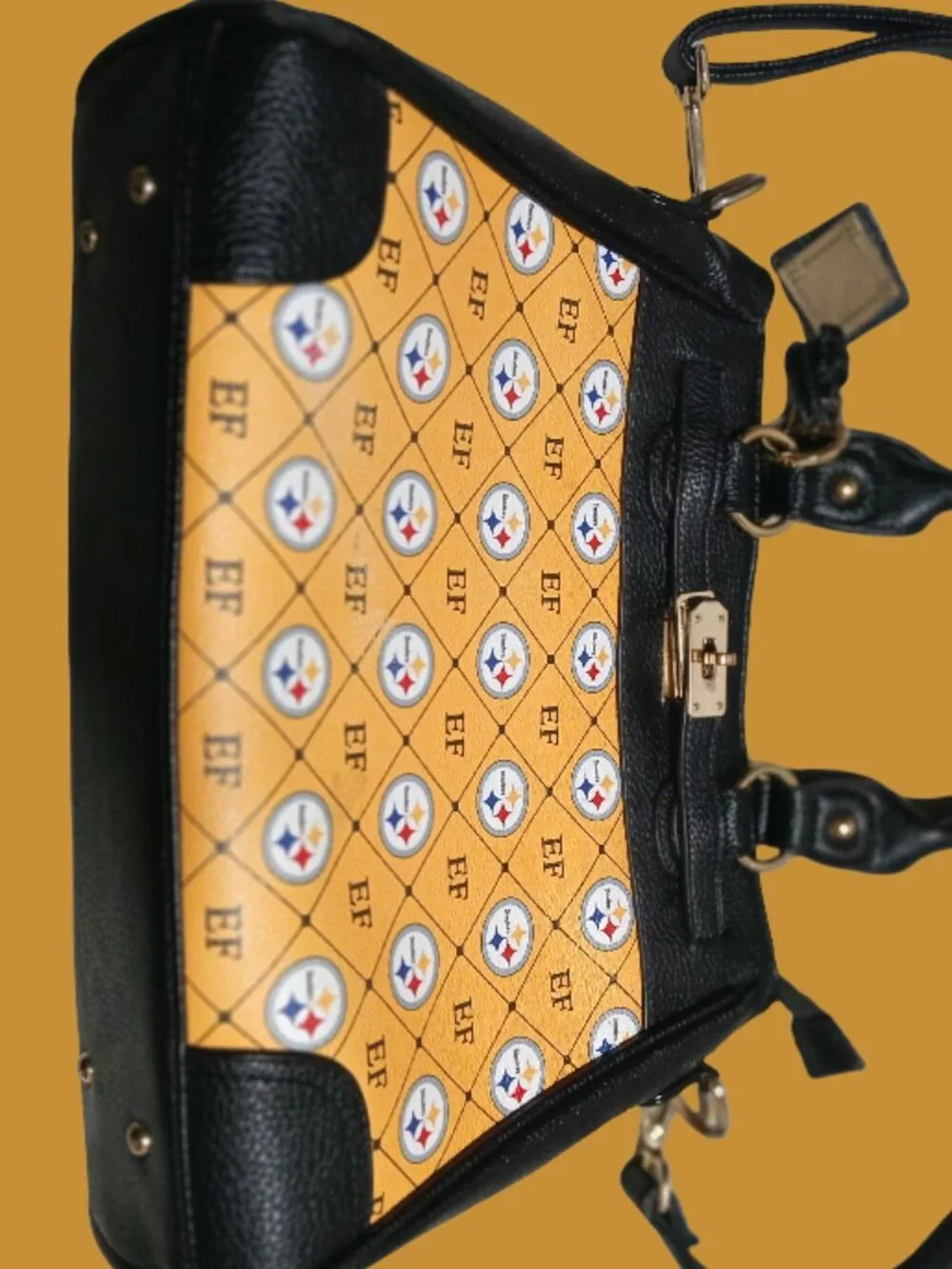 Danbury Mint Pittsburgh Steelers Personalized Handbag